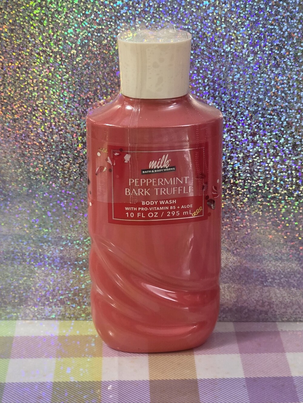 Bath & Body Milk Bar Peppermint Bark Truffle 6 Piece Body Care Gift Set NEW RARE - Picture 5 of 16
